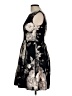 Eliza J 100% Polyester Floral Black Cocktail Dress Size 10 - photo 5