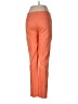 Bebe Orange Linen Pants Size 6 - photo 2