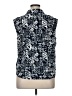 Gloria Vanderbilt Blue Sleeveless Button-Down Shirt Size XL - photo 2