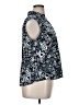 Gloria Vanderbilt Blue Sleeveless Button-Down Shirt Size XL - photo 4