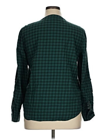 CALVIN KLEIN JEANS Long Sleeve Button-Down Shirt (view 2)