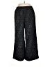 Shein Curve Animal Print Black Casual Pants Size 1X - photo 1