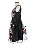 Assorted Brands 100% Polyester Floral Black Cocktail Dress Size S - photo 5