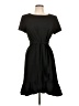 Calvin Klein Solid Black Casual Dress Size 12 - photo 1