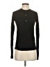 Pencey Standard 100% Modal Solid Black Long Sleeve Top Size S - photo 1