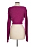 Olivaceous Purple Pullover Sweater Size L - photo 2