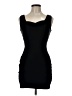 Ruby Rox Solid Black Cocktail Dress Size 7 - photo 1
