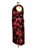 Connected Apparel Floral Red Cocktail Dress Size 22 - photo 5