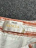 Sancia 100% Rayon Stripes Ivory Shorts Size M - photo 3
