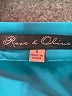 Rose + Olive 100% Polyester Teal Short Sleeve Blouse Size S - photo 7
