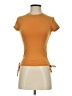 Splash Orange Short Sleeve Turtleneck Size S - photo 1
