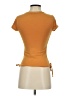Splash Orange Short Sleeve Turtleneck Size S - photo 2