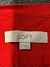 Ann Taylor LOFT 100% Rayon Red Long Sleeve Blouse Size M - photo 7
