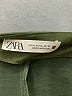 Zara 100% Polyester Solid Black Green Formal Skirt Size XL - photo 4