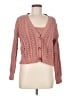Jessica Simpson 100% Polyester Pink Cardigan Size M - photo 1