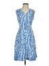 Tommy Hilfiger Paisley Blue Cocktail Dress Size 2 - photo 1