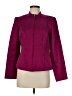 Louben Chevron-herringbone Purple Jacket Size 8 - photo 1