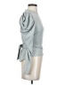 TRUTH BY REPUBLIC Gray Short Sleeve Top Size XS - photo 4