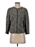 L.K. Bennett Chevron-herringbone Gray Jacket Size 4 - photo 1