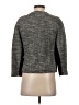 L.K. Bennett Chevron-herringbone Gray Jacket Size 4 - photo 2