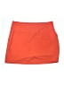 Athleta Solid Orange Casual Skirt Size L - photo 1