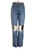 Lovers + Friends Color Block Blue Jeans Size 26 waist - photo 1