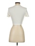 Shein Ivory Short Sleeve Turtleneck Size S - photo 2