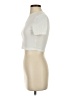 Shein Ivory Short Sleeve Turtleneck Size S - photo 5