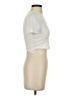 Shein Ivory Short Sleeve Turtleneck Size S - photo 4