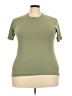 Assorted Brands Green Short Sleeve Turtleneck Size 4X - photo 1