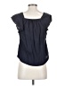 Ann Taylor Blue Short Sleeve Top Size S - photo 2