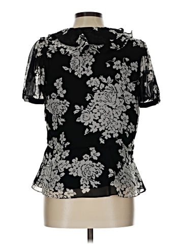 Lauren by Ralph Lauren Short Sleeve Blouse (view 2)