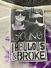 Young Fabulous & Broke 100% Rayon Ivory Short Sleeve T-Shirt Size S - photo 7