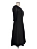 Sangria Solid Black Cocktail Dress Size 12 - photo 4