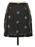 XOXO 100% Polyester Stars Gray Casual Skirt Size 5 - photo 1