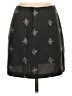 XOXO 100% Polyester Stars Gray Casual Skirt Size 5 - photo 2