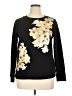Calvin Klein Floral Black Sweatshirt Size XL - photo 1