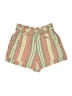 Derek Heart 100% Cotton Stripes Orange Shorts Size S - photo 1