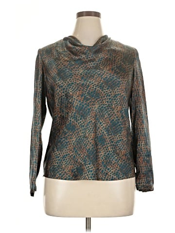 Austin Reed Long Sleeve Silk Top (view 1)