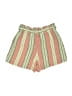 Derek Heart 100% Cotton Stripes Orange Shorts Size S - photo 2