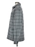 Brixton 100% Polyester Plaid Gray Coat Size M - photo 5
