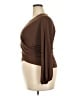 Eclair Brown 3/4 Sleeve Top Size XL - photo 5