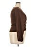 Eclair Brown 3/4 Sleeve Top Size XL - photo 4