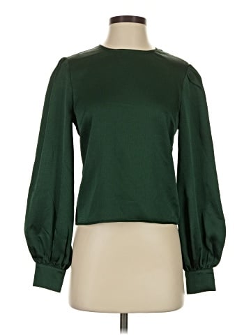 Privacy Please Long Sleeve Blouse (view 1)