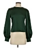 Privacy Please 100% Polyester Green Long Sleeve Blouse Size XS - photo 1