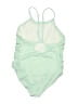Crazy 8 Solid Green One Piece Swimsuit Size XL (youth) - photo 2