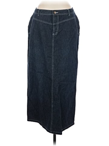 Chadwicks Denim Skirt (view 1)
