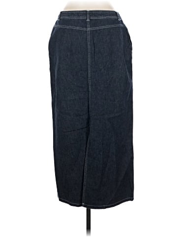 Chadwicks Denim Skirt (view 2)