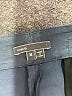 Vince. Solid Blue Linen Pants Size M - photo 4