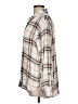 Treasure & Bond Plaid Ivory Long Sleeve Button-Down Shirt Size L - photo 5